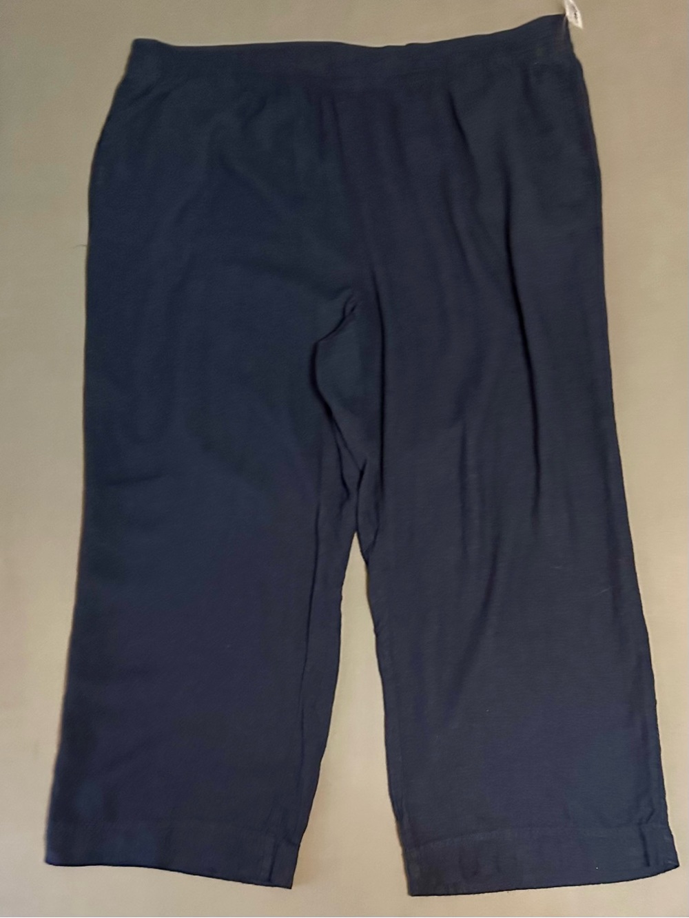 NWT Old Navy Wide-Leg Pull-On Pants in Navy - Picture 4 of 6
